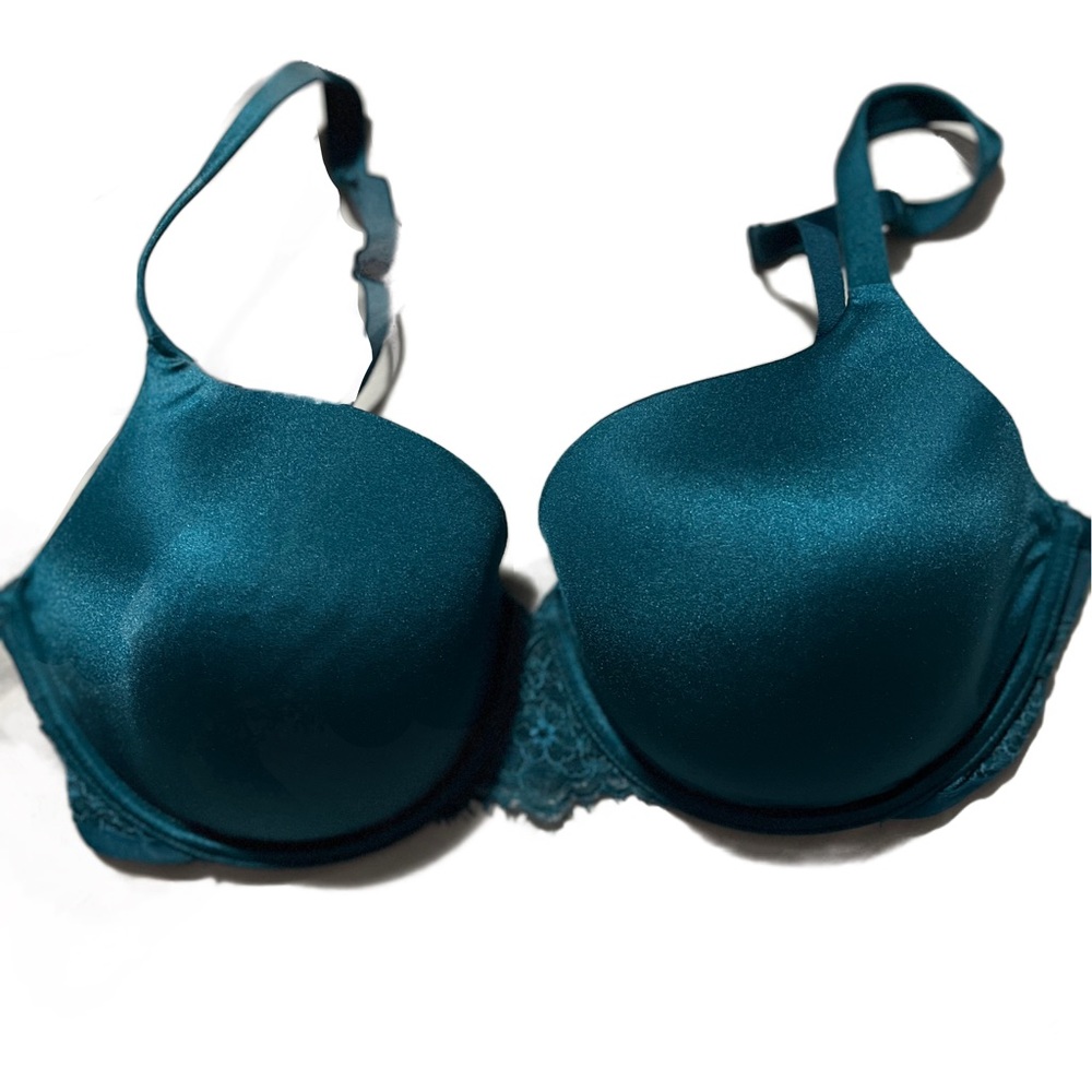 La Senza SO FREE Full Coverage Teal Bra 36 DD